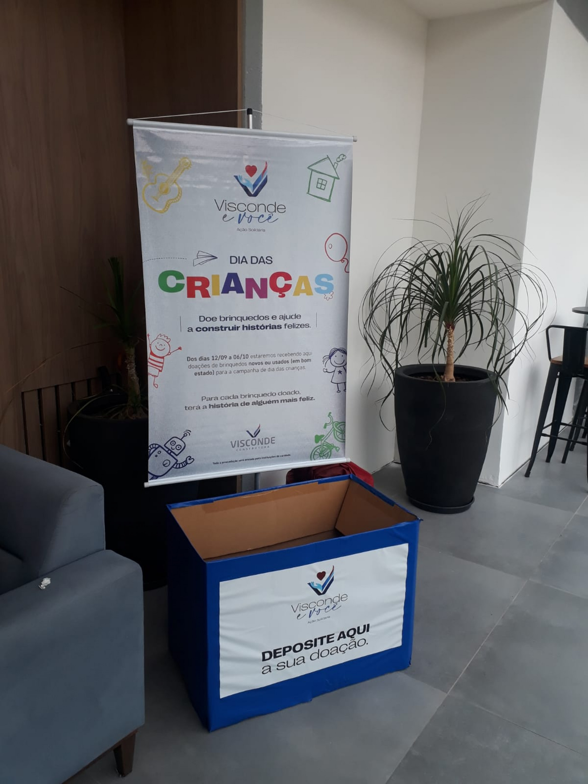 Campanha arrecada brinquedos para crianças carentes