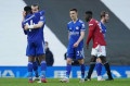 Leicester venceu o United por 2 a 1 nesta terça - Dave Thompson / POOL / AFP