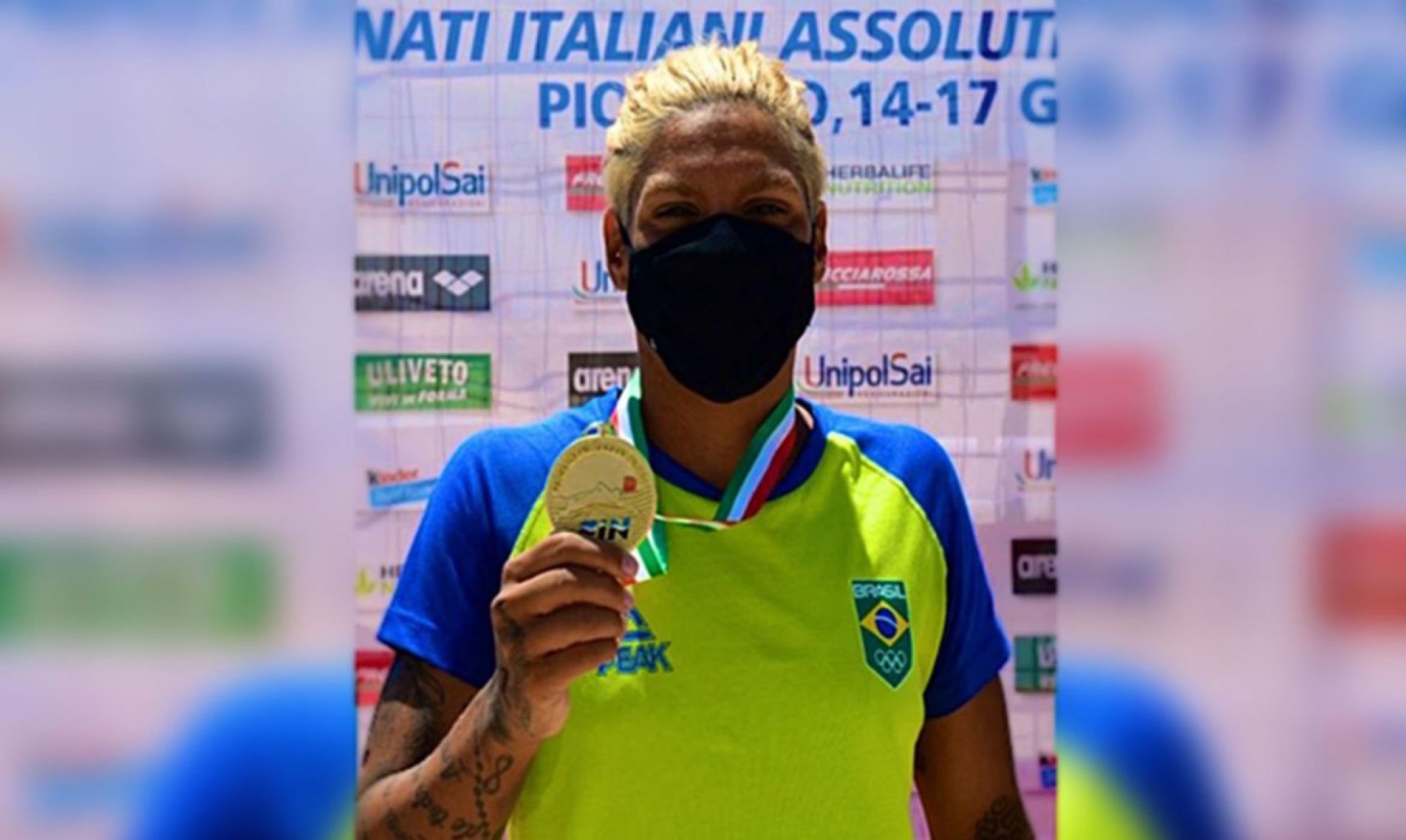 Ana Marcela é ouro no Campeonato Italiano Absoluto de Águas Abertas