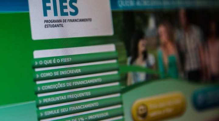 As inscrições devem ser feitas no site do Fies 