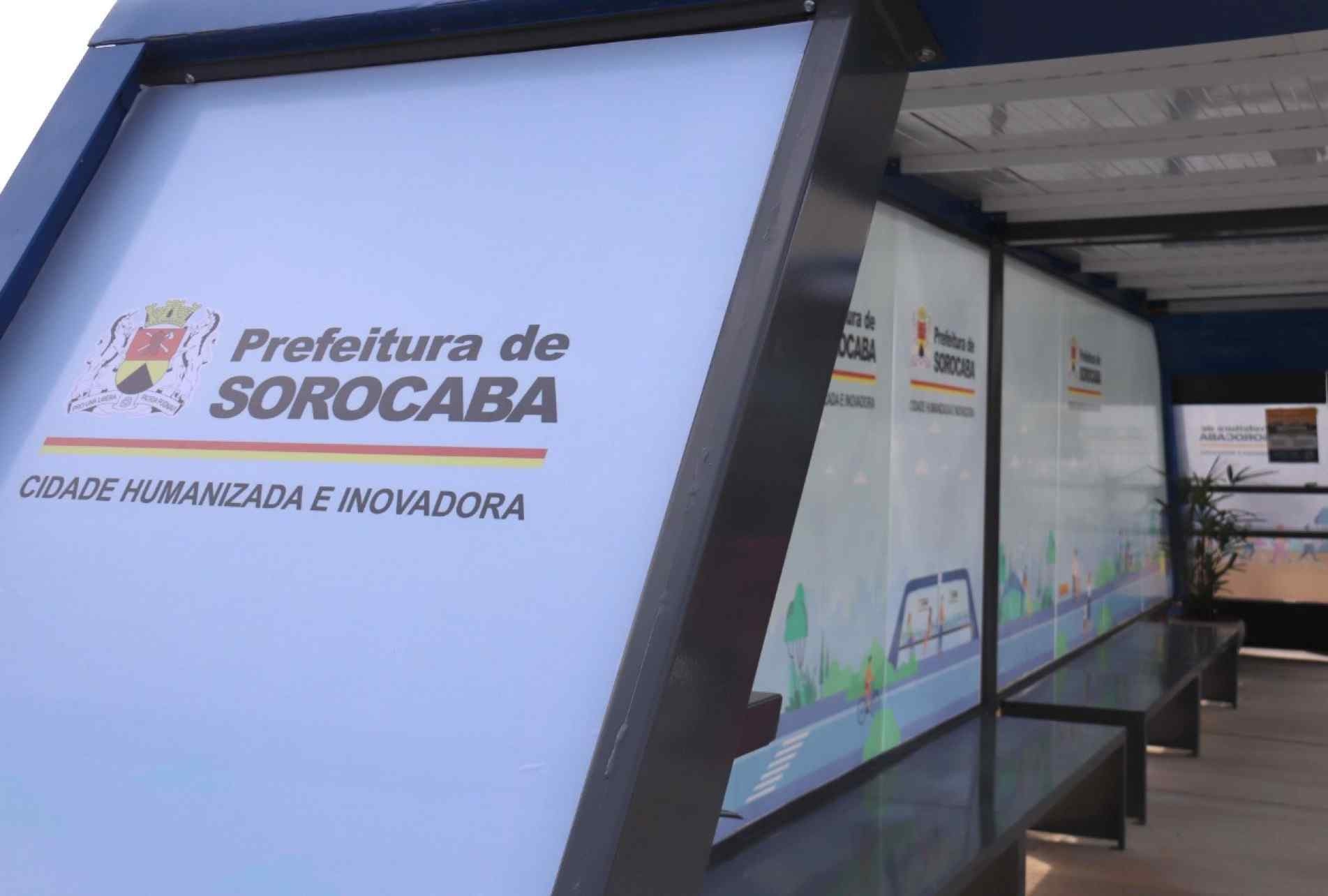 Segundo a Prefeitura de Sorocaba, a área de transferência agilizará o percurso dos ônibus que atendem a região de Aparecidinha