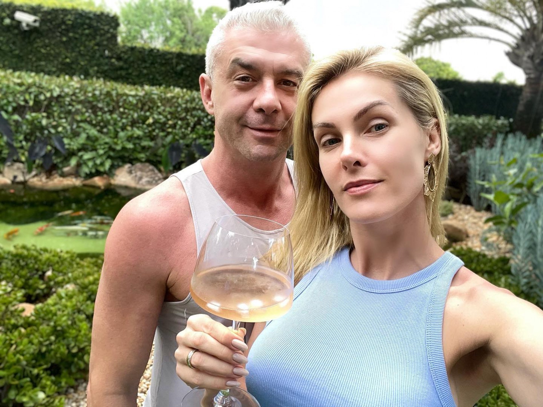 Ana Hickmann e Alexandre Correa testam positivo para Covid-19.