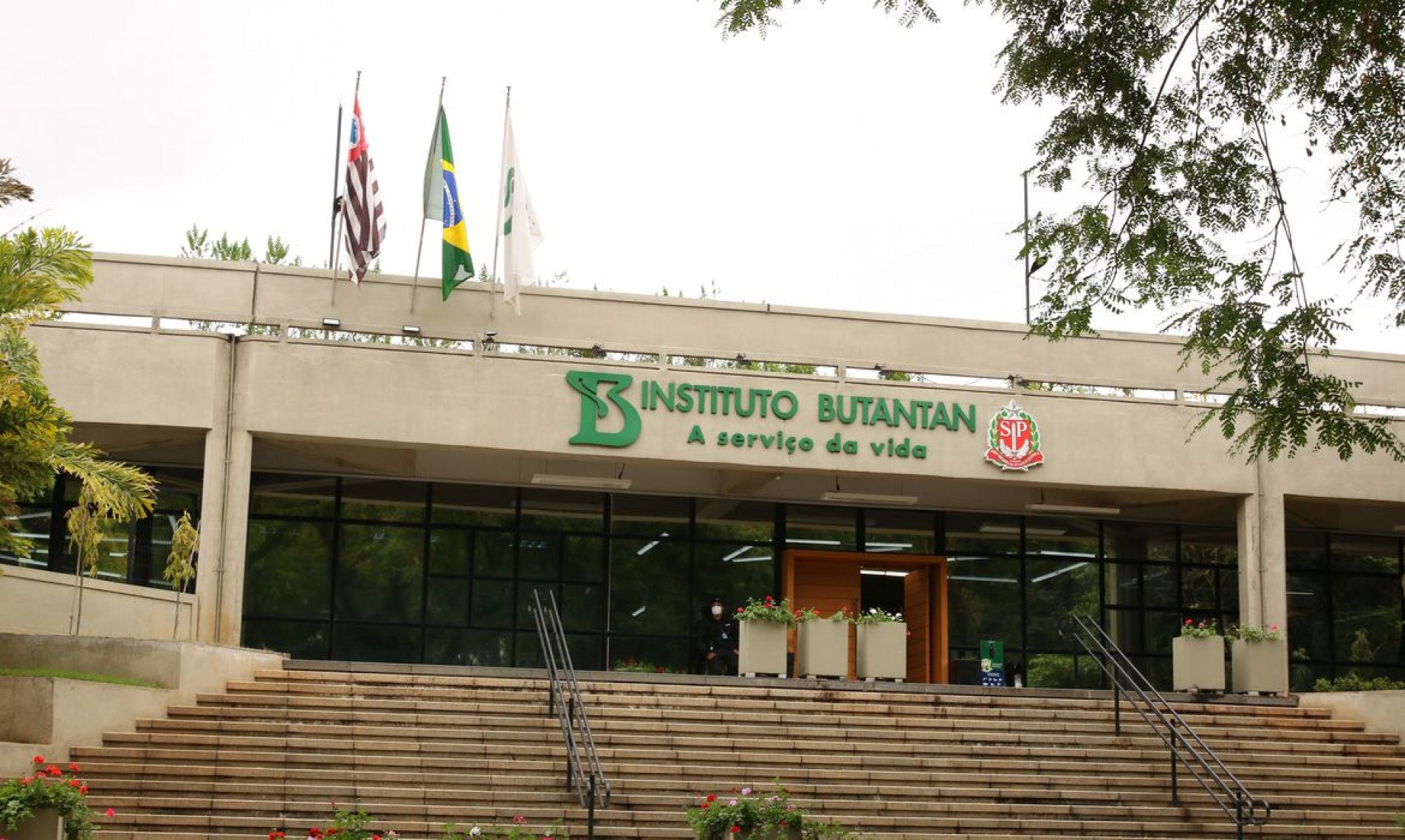 Fachada do Instituto Butantan, na zona oeste da capital paulista
    