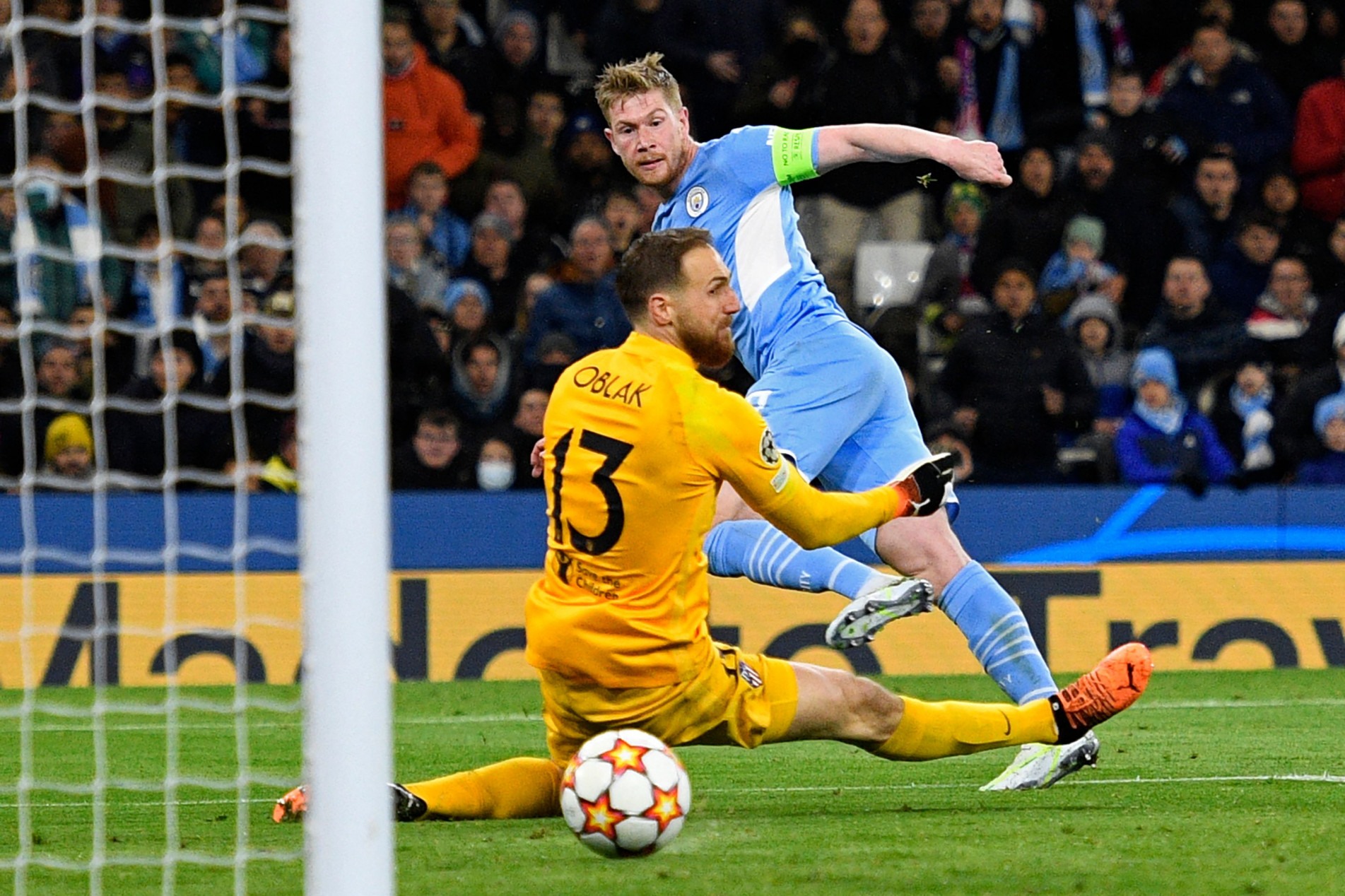 De Bruyne fez, no segundo tempo, o único gol do jogo.