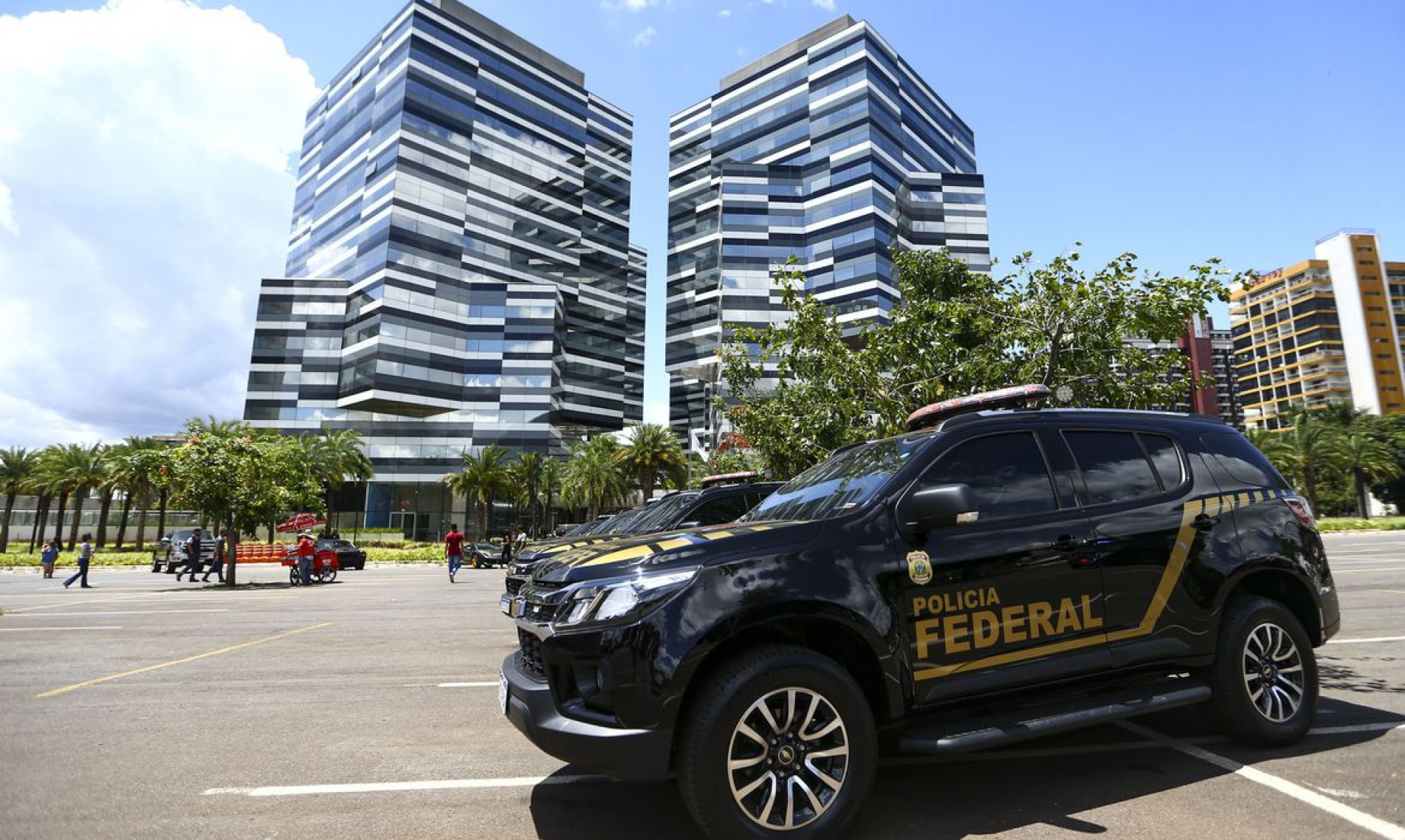  Cerim..nia de inaugura....o da nova sede da Pol..cia Federal, em Bras..lia.
    