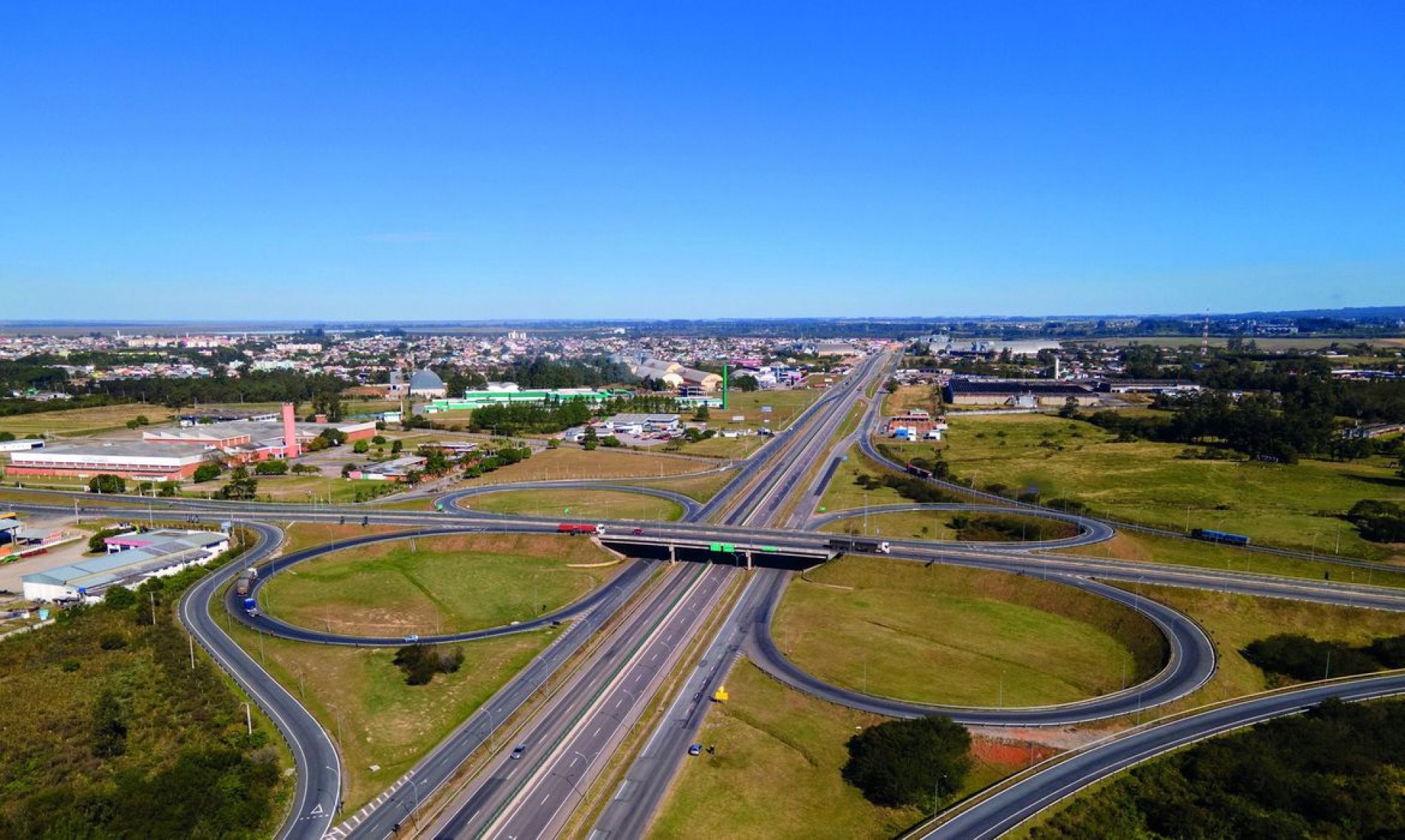 Presidente inaugura obra de duplicação de contorno rodoviário no RS