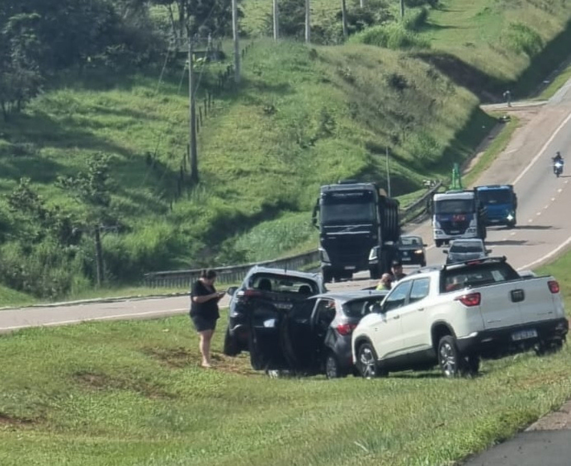 De acordo com a Artesp, não houve vítimas 