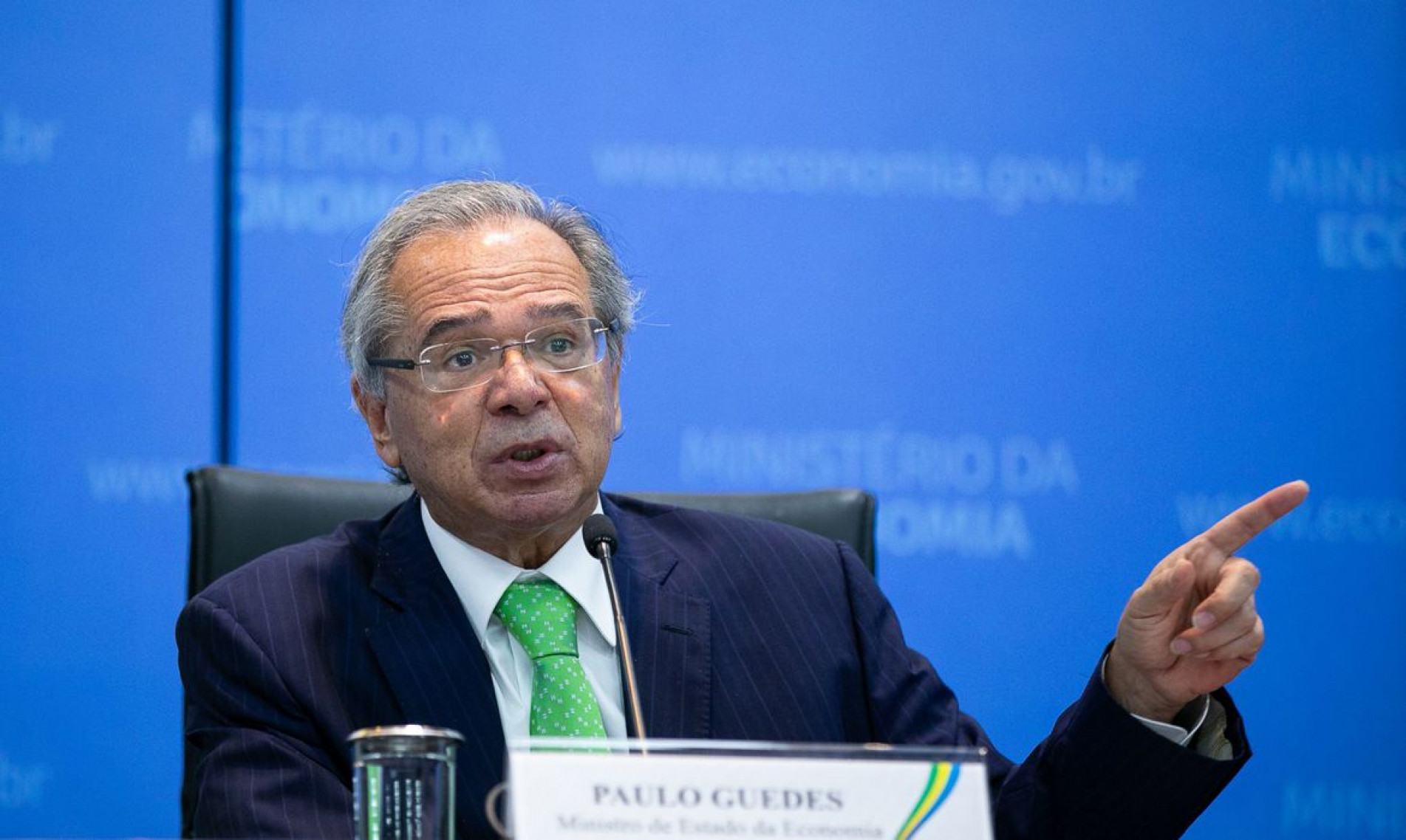 Ministro da Economia participou de evento da Abras.