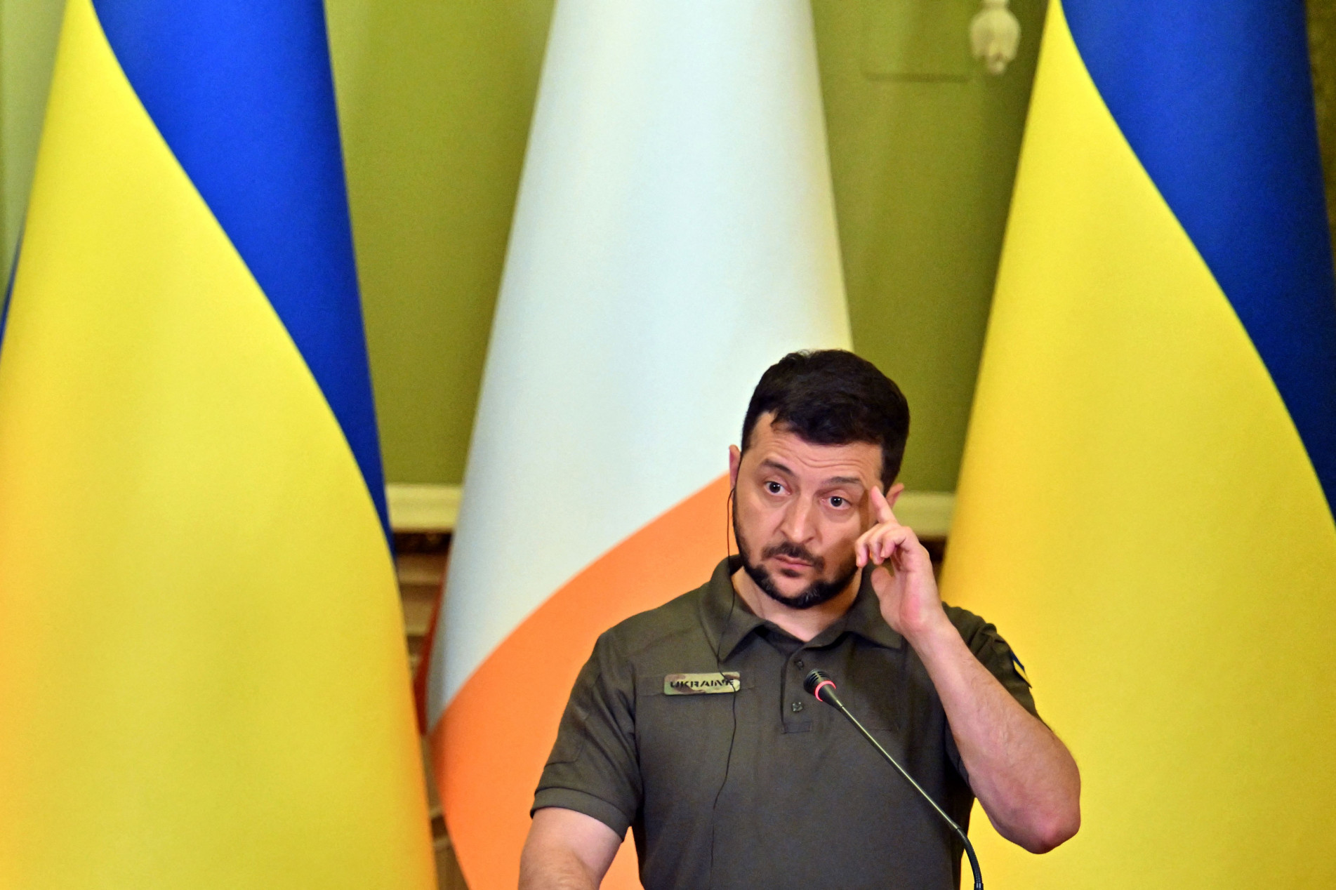 Presidente da Ucrânia, Volodymyr Zelensky