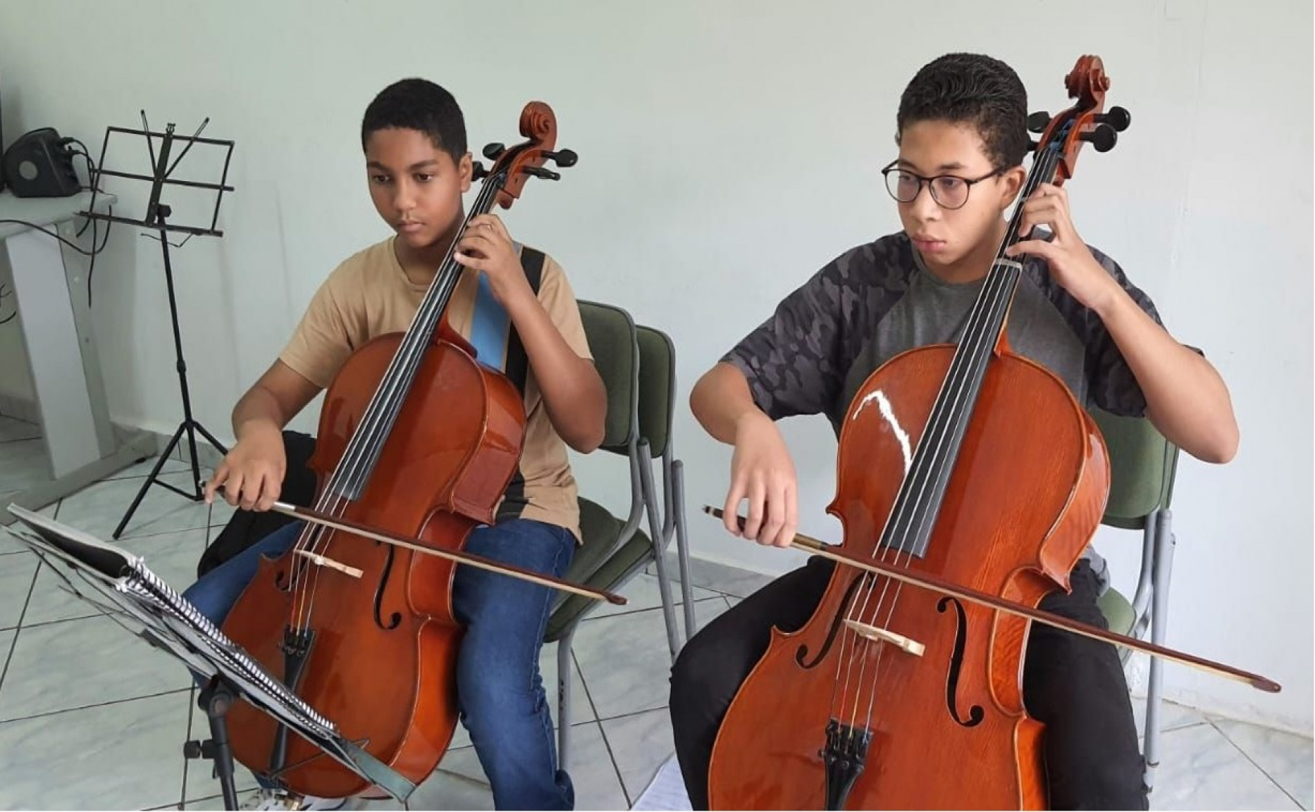 Em Sorocaba, são cerca de 40 alunos, com idades entre 9 e 17 anos