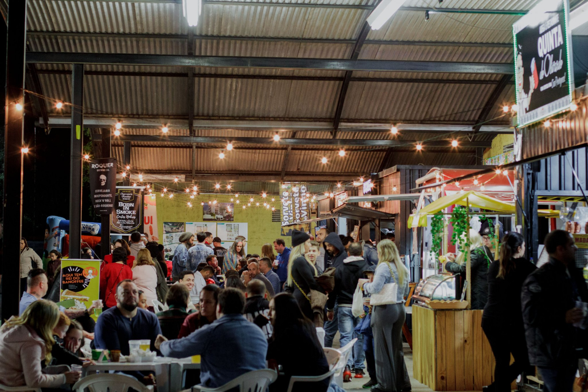 Evento conta com expositores e barracas com comidas típicas