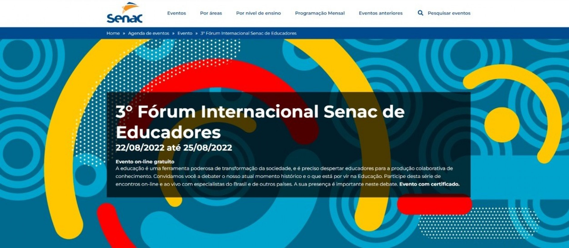 Senac São Paulo promove evento on-line gratuito