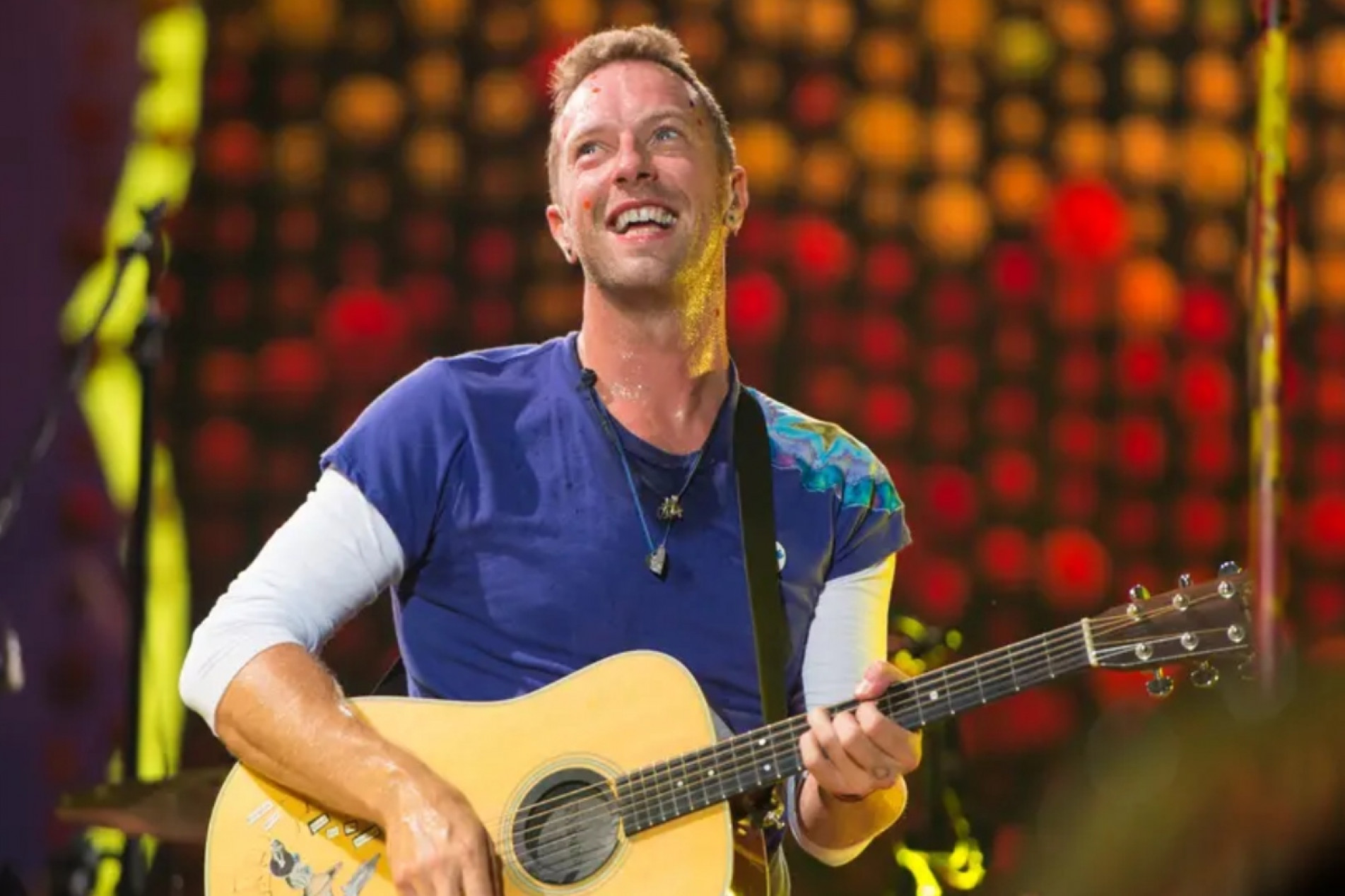 Chris Martin é o vocalista e líder da banda britânica