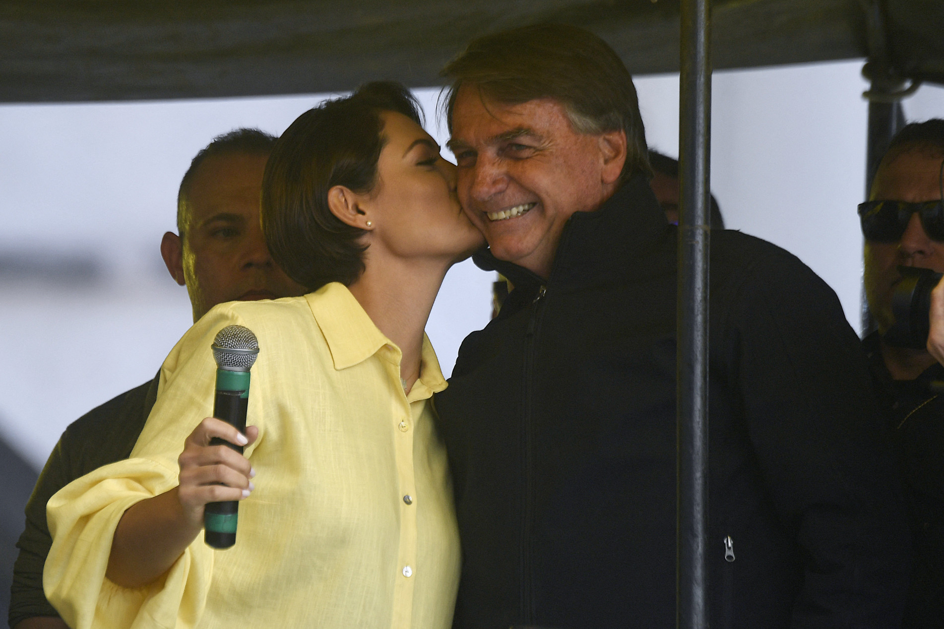  Bolsonaro abre campanha eleitoral em Juiz de Fora (MG) - MAURO PIMENTEL / AFP)