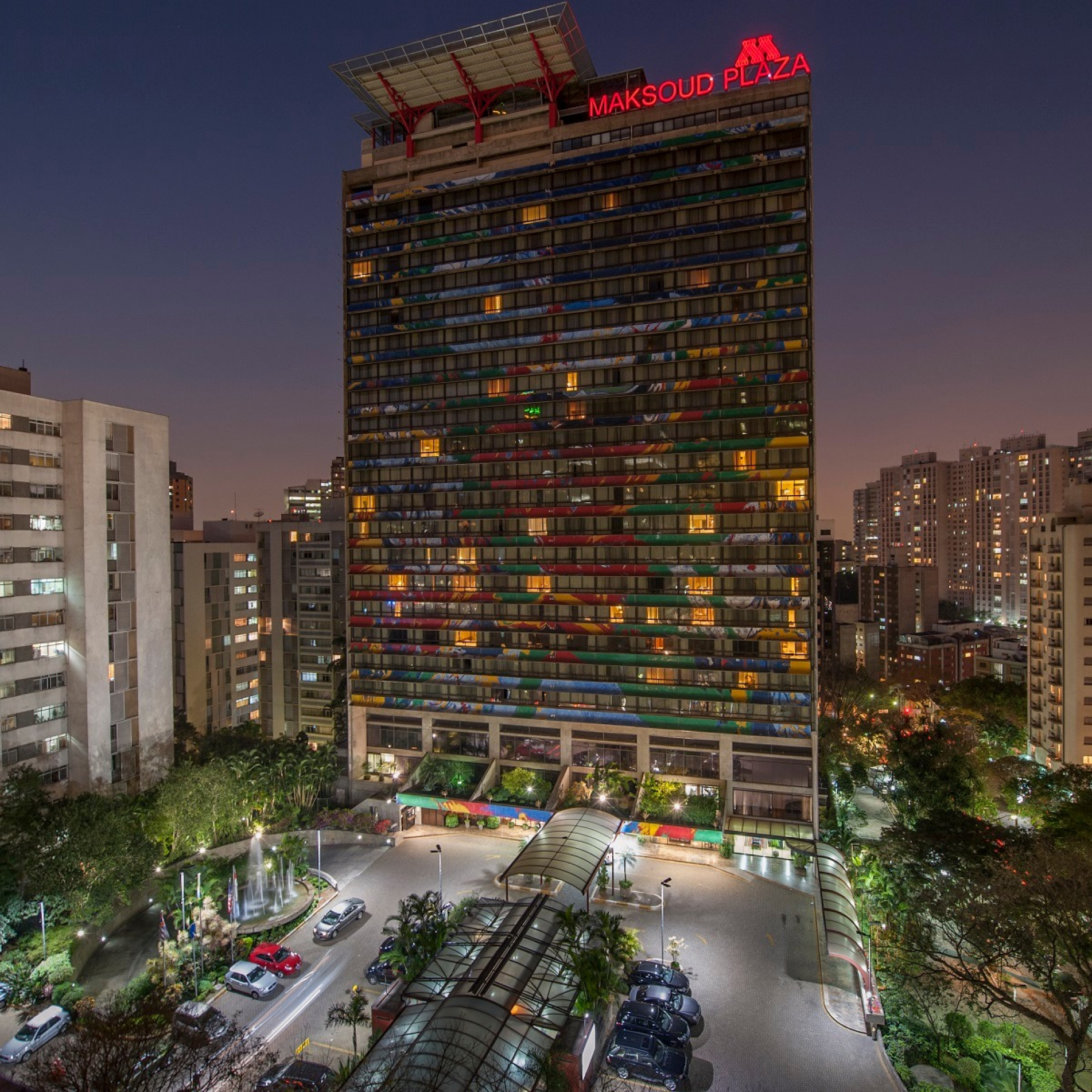 Hotel Maksoud Plaza, na Bela Vista, em São Paulo