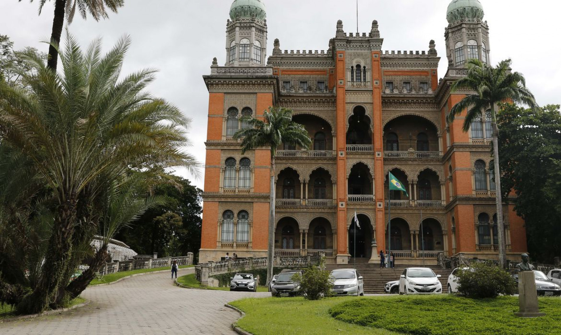 Castelo Mourisco, sede da Fundação Oswaldo Cruz (Fiocruz), em Manguinhos.