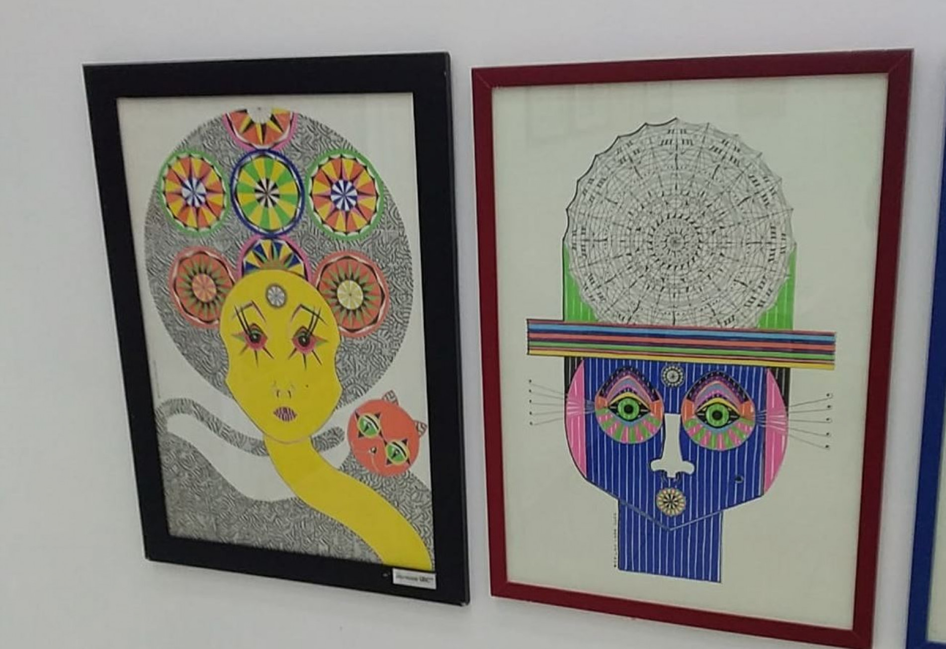 Desenhos construtivos que buscam identidades fluídas estão em exposição gratuita, no Centro