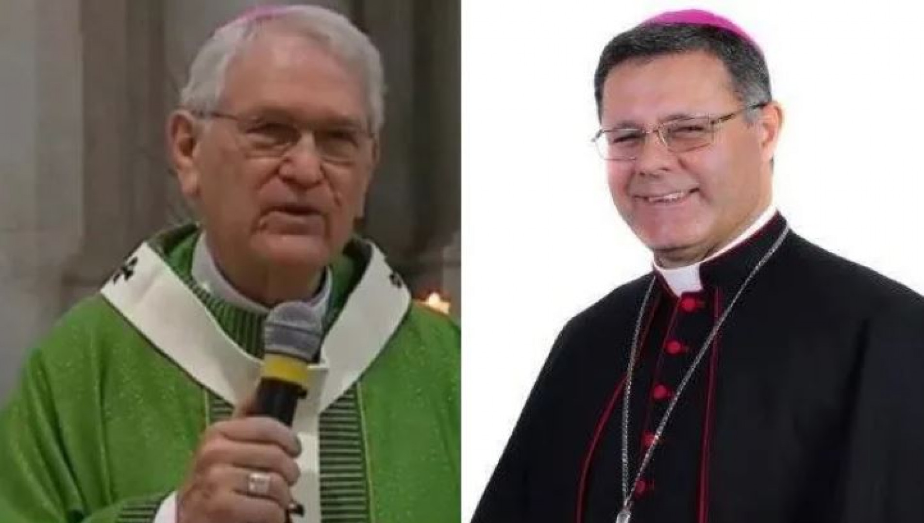 Leonardo Ulrich Steiner, arcebispo de Manaus, e Paulo Cezar Costa, arcebispo de Brasília
