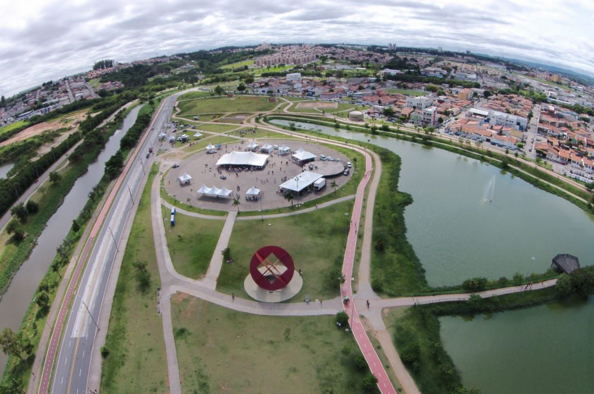 Caminhada de 3km será encerrada no Parque das Águas