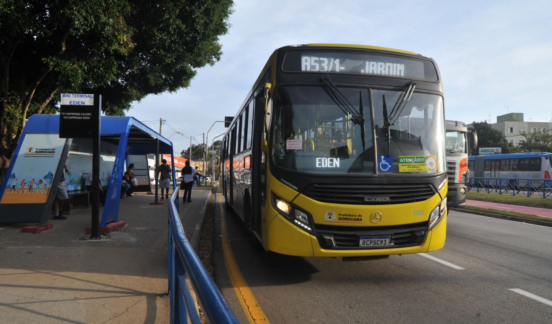 Terminais Rodoviários e Urbanos Rodocenter-Sorocaba-SP em Sorocaba por  EDUARDO - SOROCABUS - ID:42926 - Ônibus Brasil