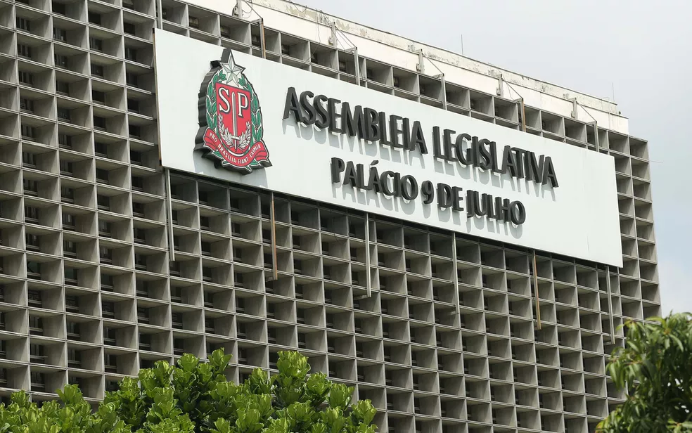 Sede do prédio da Alesp, a Assembleia Legislativa do Estado de São Paulo