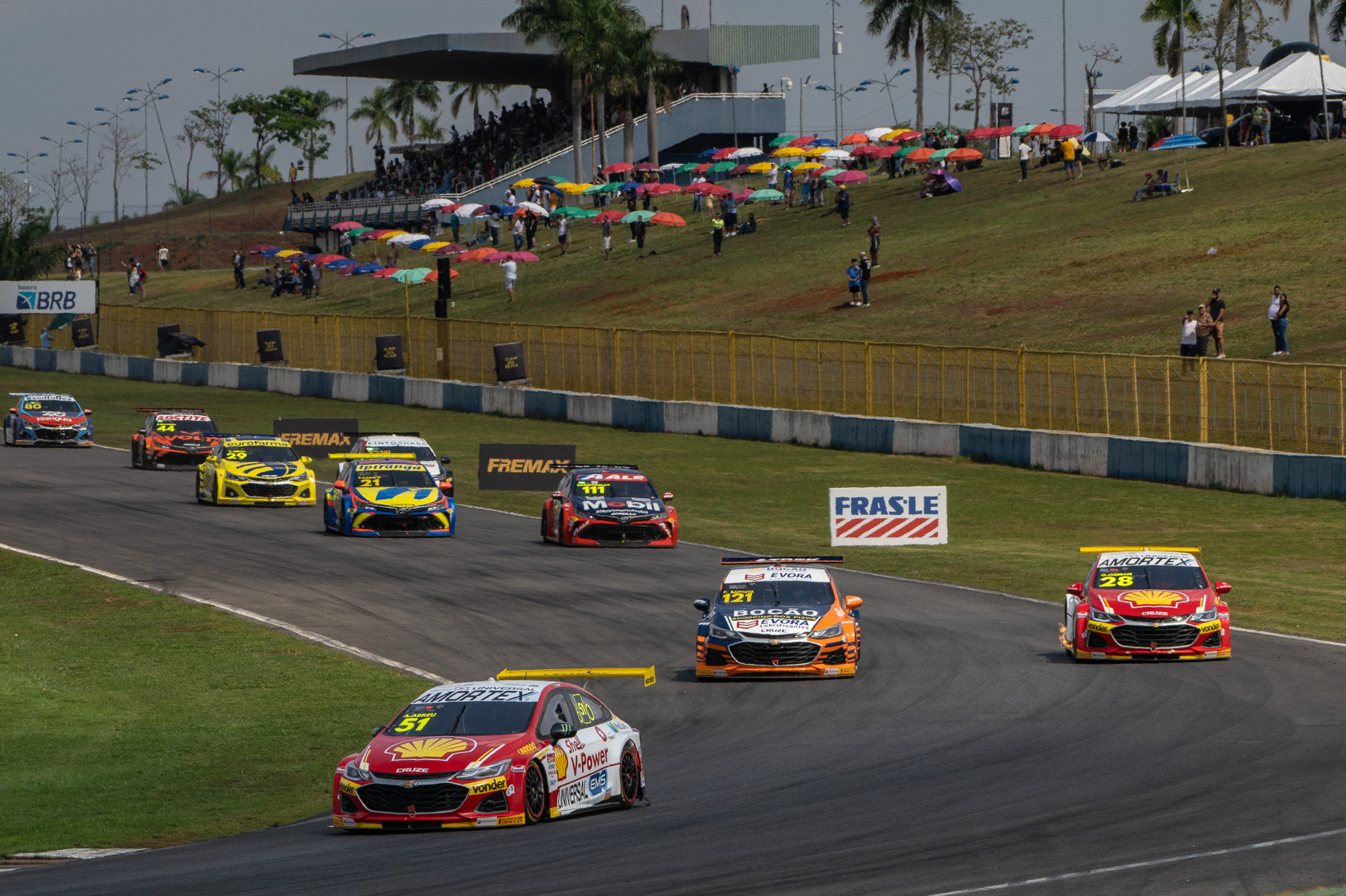 Imagem da etapa de Goiânia, da Stock Car