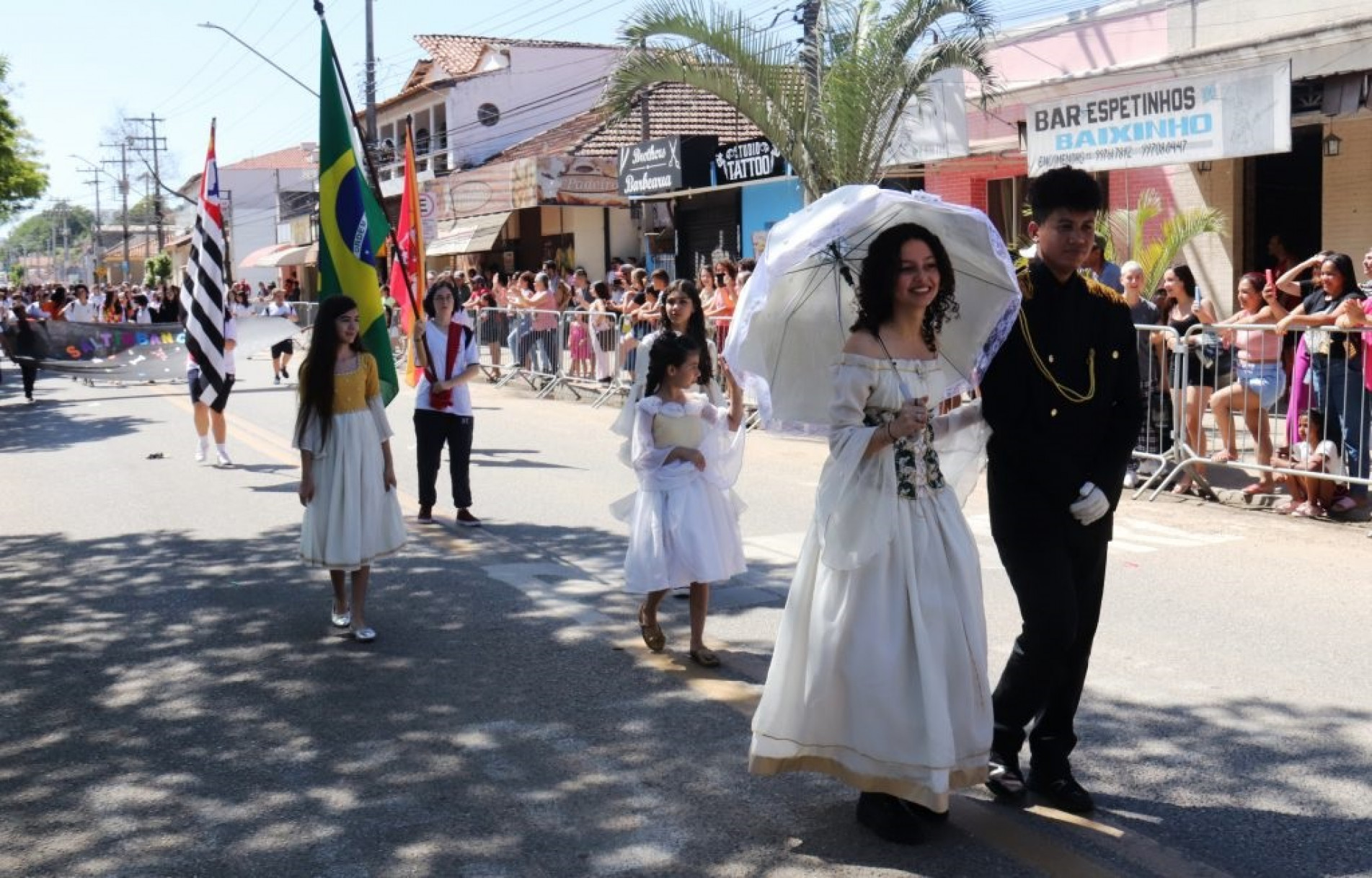 Prefeitura de Sorocaba retoma desfile cívico em Brigadeiro Tobias após sete anos