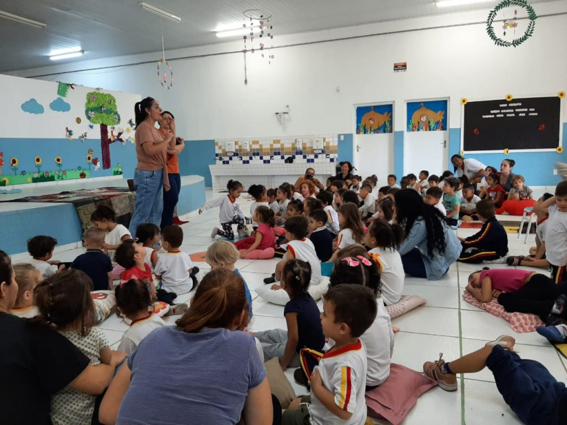 CEI-27 'Prof.ª Christina dos Reis', localizada na Vila Barão, zona oeste de Sorocaba, recebeu espaço revitalizado e dedicado à leitura