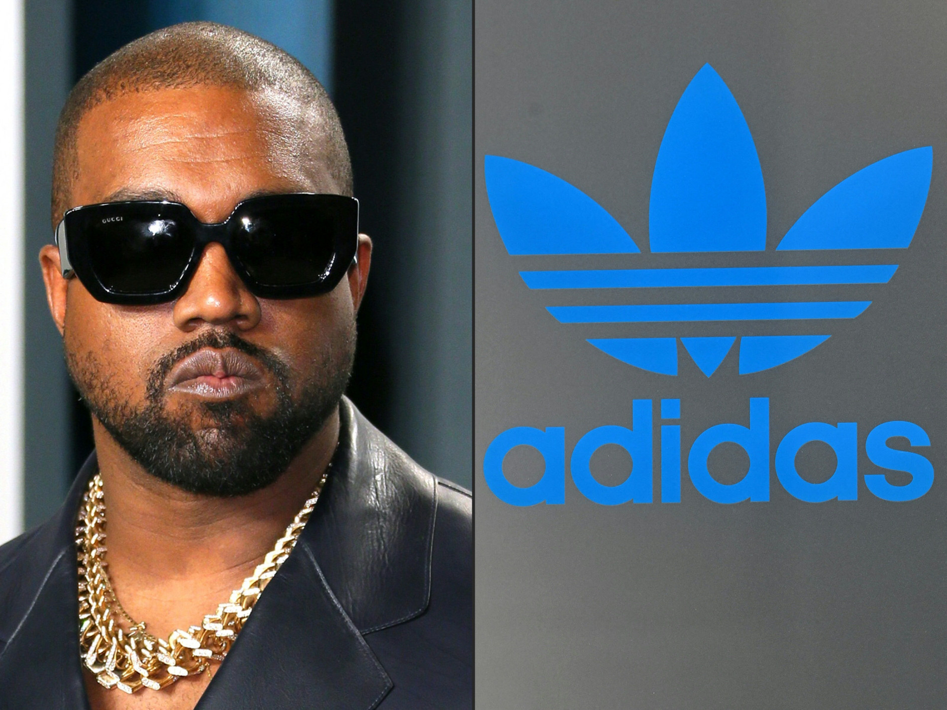  Adidas encerrou contrato com o rapper Kanye West