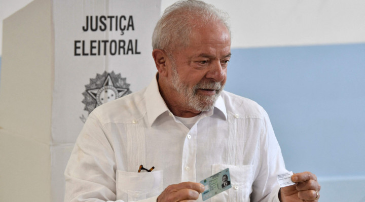 Lula votou em São Bernardo do Campo, o seu berço político 