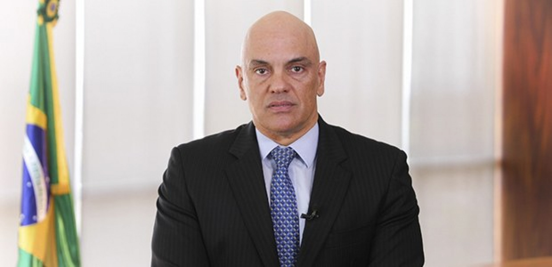 Alexandre de Moraes é o presidente do Tribunal Superior Eleitoral 