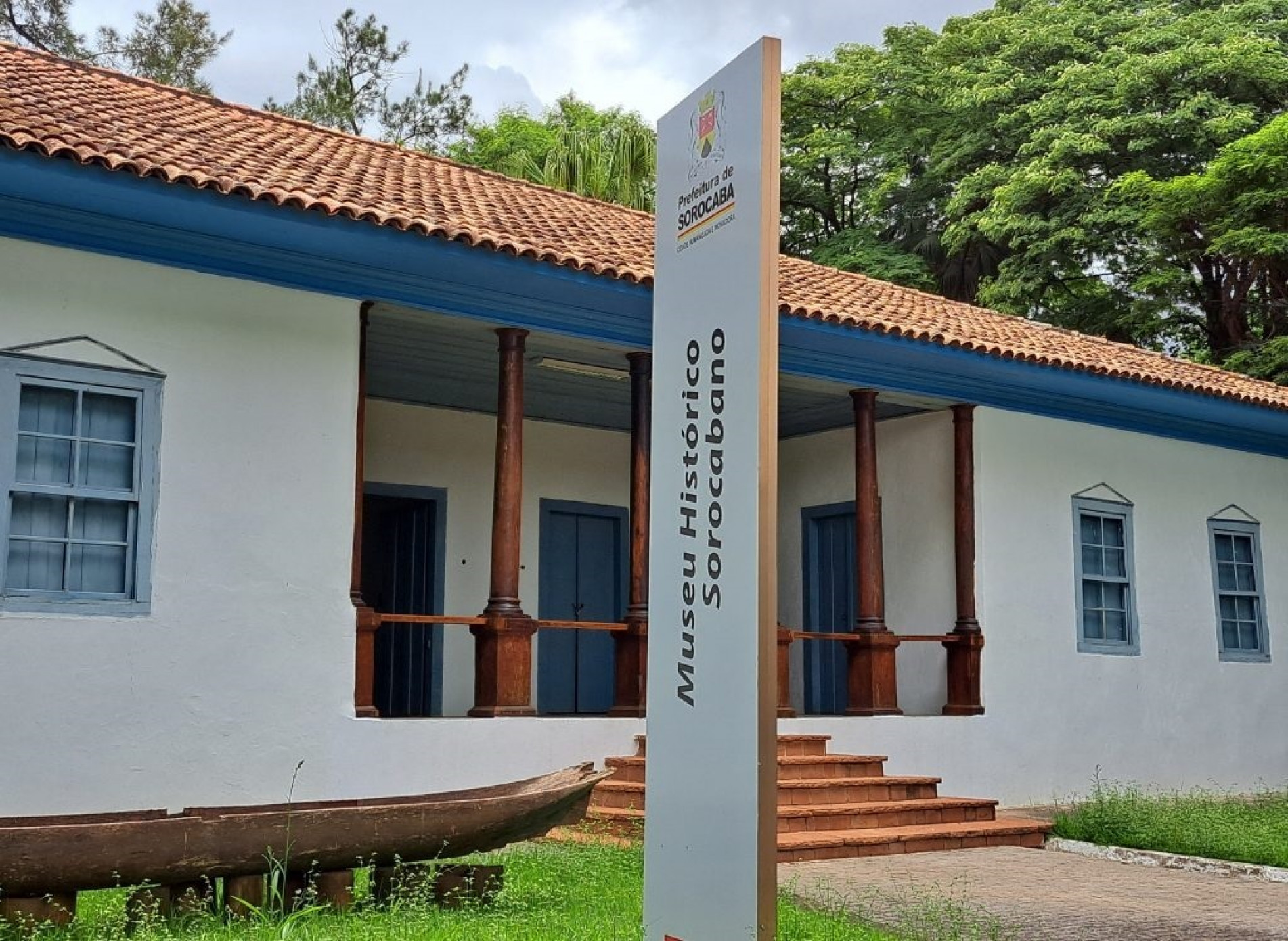 Museu Histórico Sorocabano (MHS), que fica no Parque Zoológico Municipal Quinzinho 