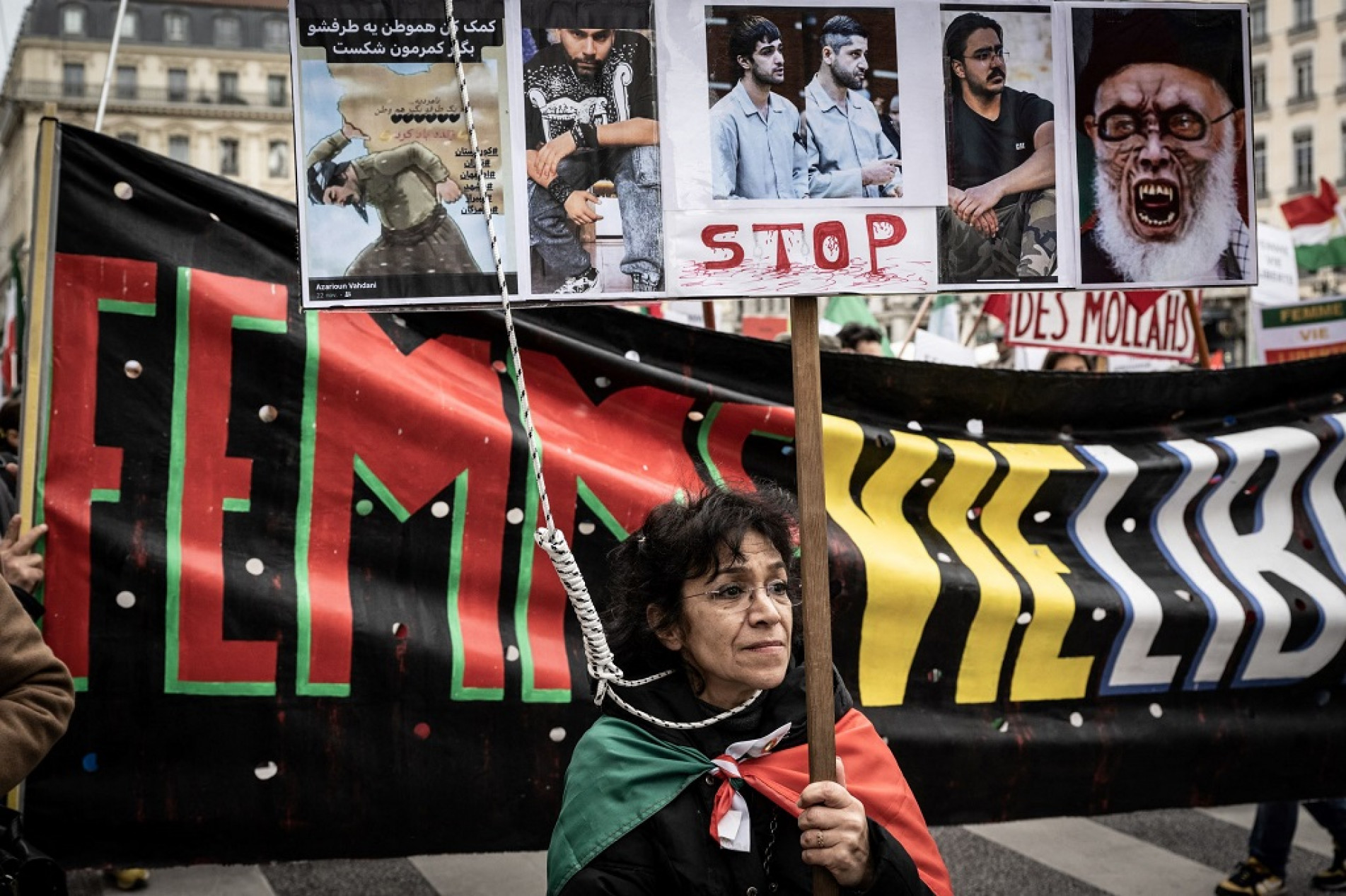 Manifestantes pedem o fim das execuções