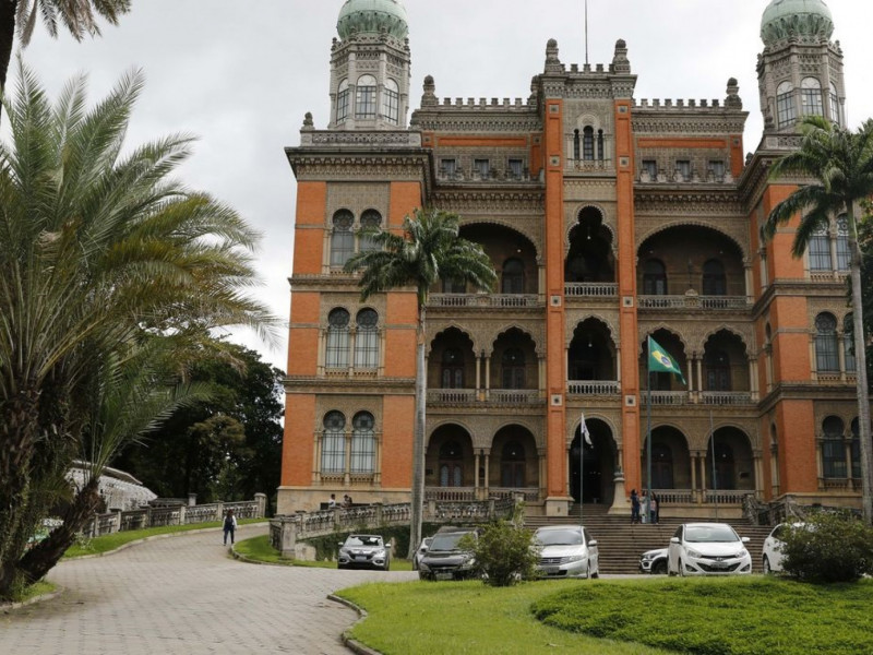 Castelo Mourisco, sede da Fundação Oswaldo Cruz (Fiocruz), em Manguinhos.