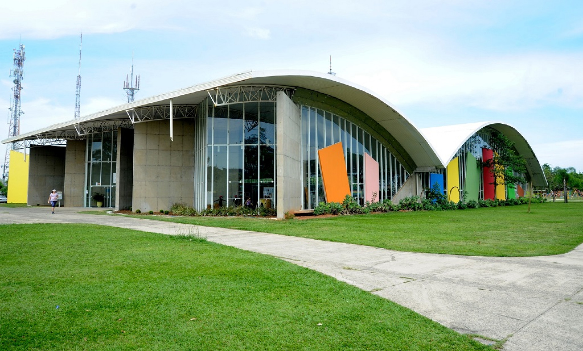 A Biblioteca Municipal fica no Alto da Boa Vista