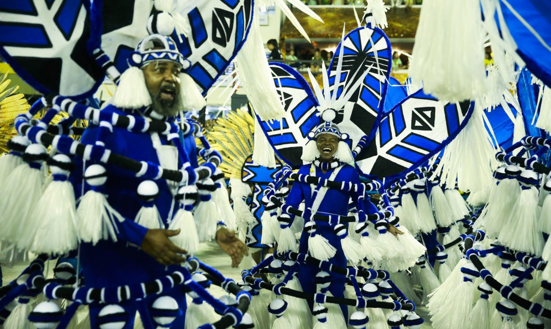 Desfile da Portela, quarto lugar no carnaval  2019, no Rio de Janeiro