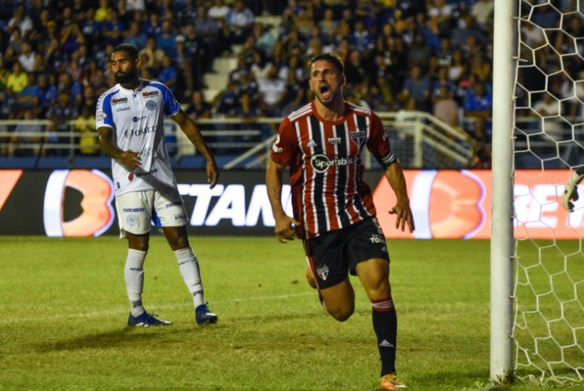 Calleri marcou já aos 48 minutos da etapa final