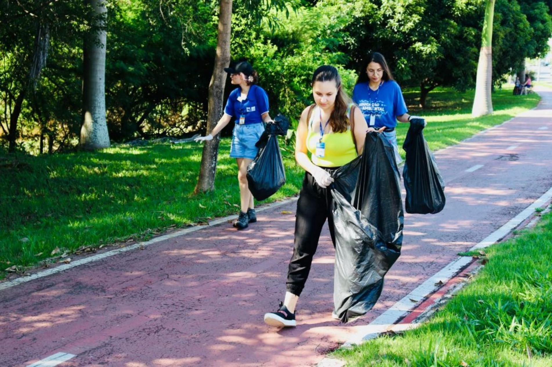 Caminhada Ecológica realizada ontem coletou 40 sacos
