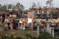 Os tornados são comuns no País, sobretudo nas regiões centro e sul - Benjamin Krain / GETTY IMAGES NORTH AMERICA / Getty Images via AFP