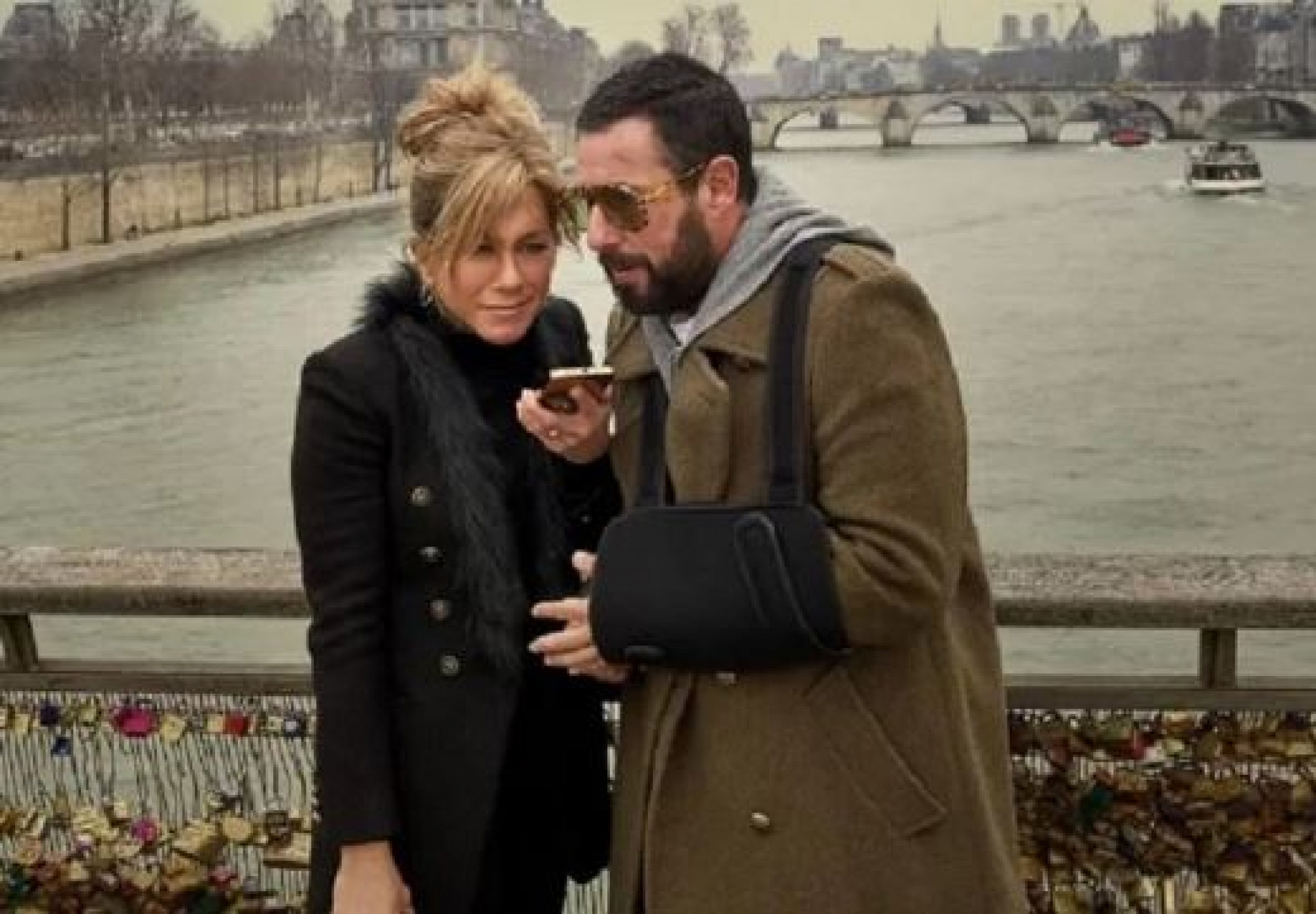 Jennifer Aniston e Adam Sandler voltam a atuar juntos em 