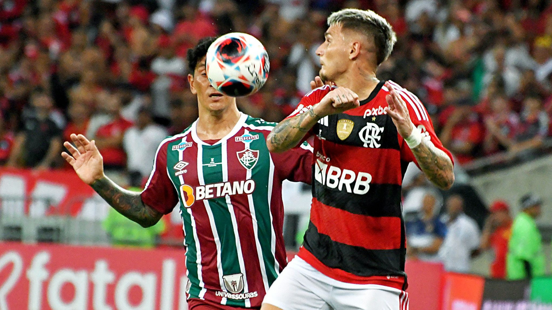 Flamengo levou a melhor no jogo de ida por 2 a 0