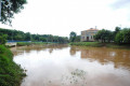 Nível do rio Sorocaba subiu após a forte chuva que atingiu Sorocaba na manhã desta terça-feira (18) - Cezar Ribeiro