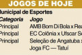 Jogos de hoje - REPRODUÇÃO