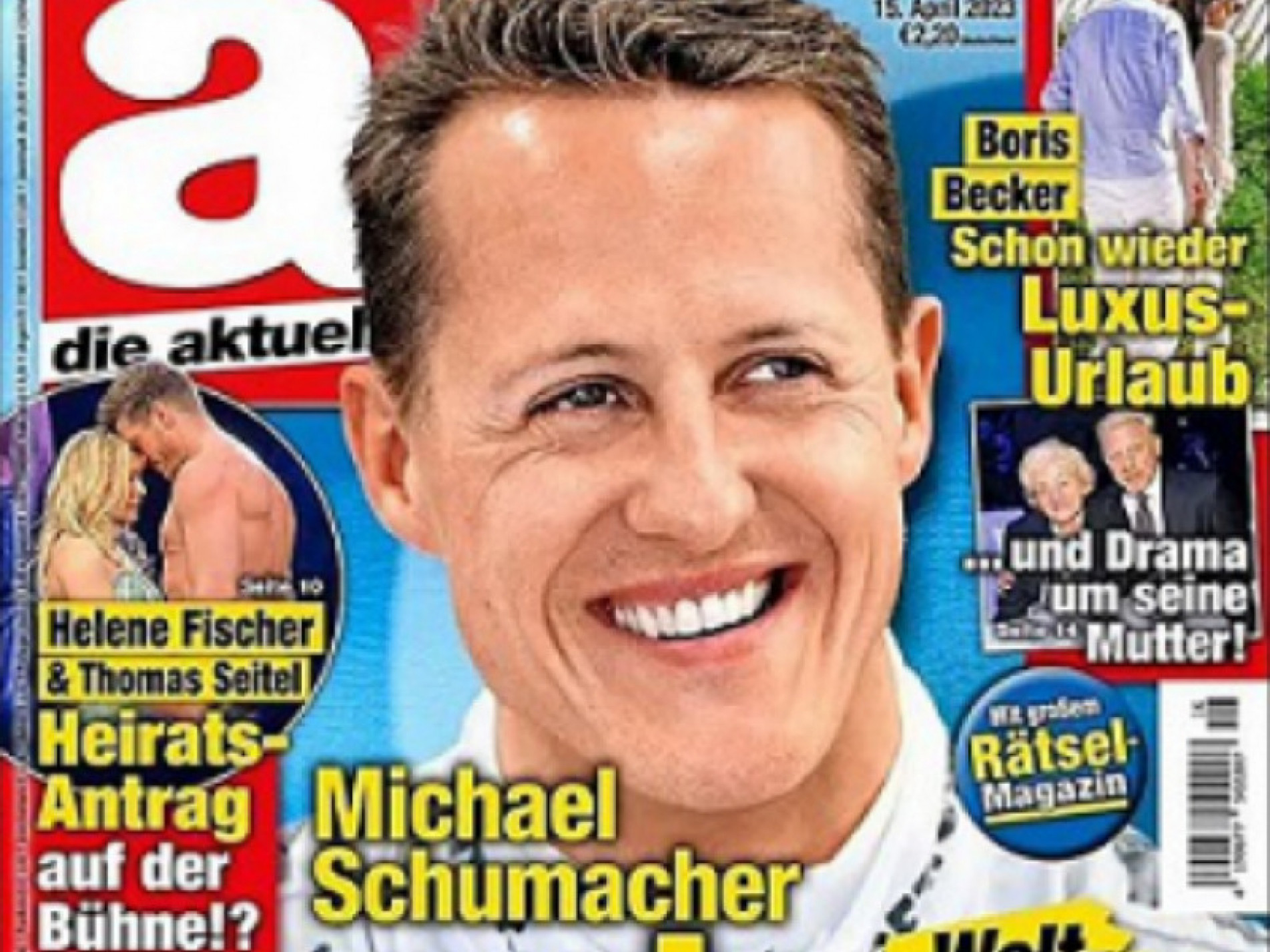 Editora de revista alemã é demitida após publicar entrevista falsa de Schumacher