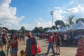 O evento também contou com shows, praça de alimentação, exposições e doação de animais - THAÍS MARCOLINO