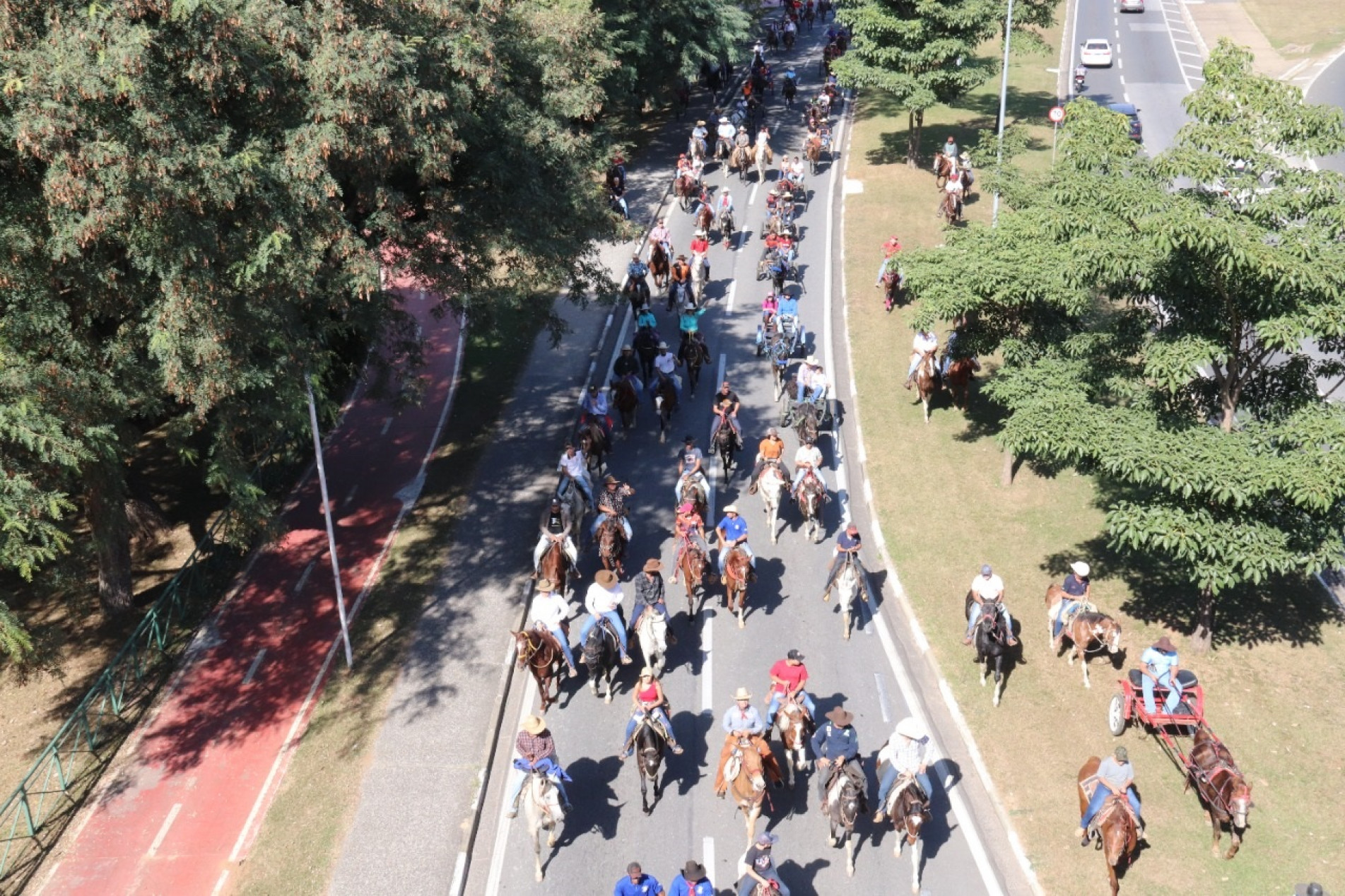 Em homenagem à cultura tropeira, participantes percorrerão ruas da cidade até o Parque das Águas