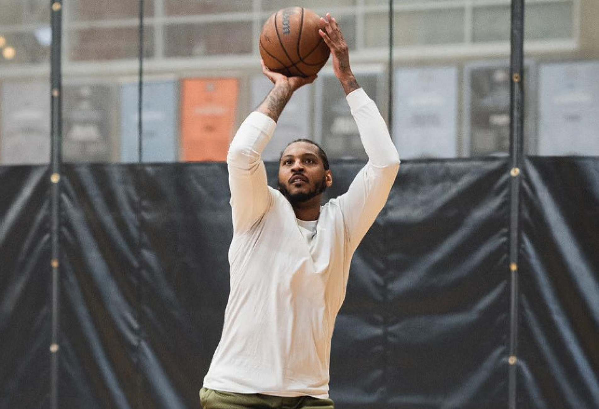 Nono maior cestinha da história da NBA, Carmelo Antonhy anotou 28.289 ponto durante a sua trajetória