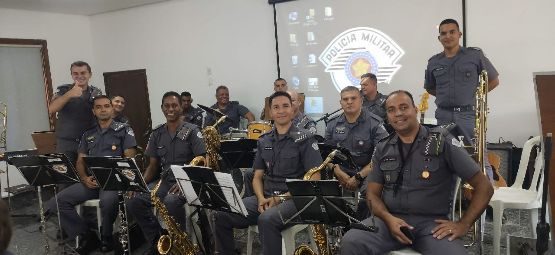 Banda Regimental do CPI-7 se apresenta amanhã, às 19h, no shopping