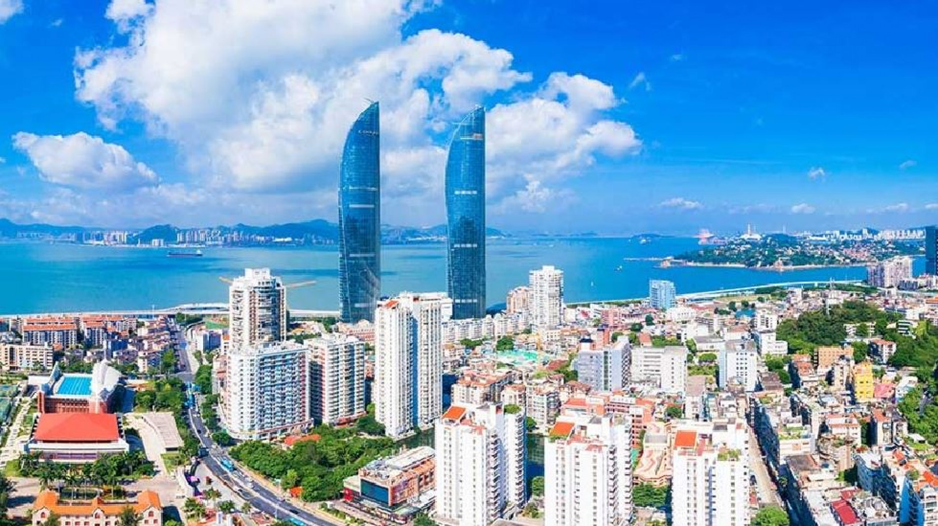 Xiamen é uma cidade costeira na província de Fujian e abriga diversas universidades