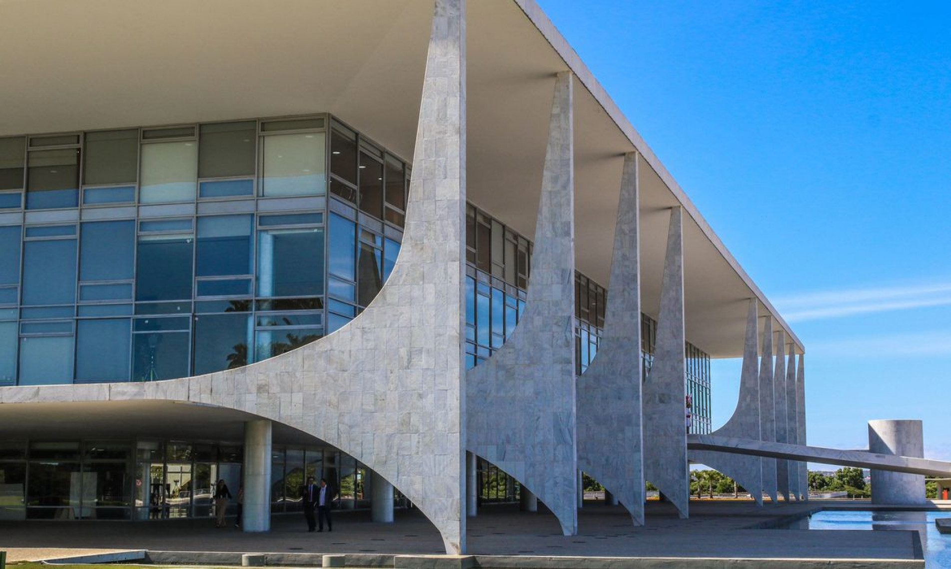 Foto da Fachada do Palácio do Planalto em Brasília